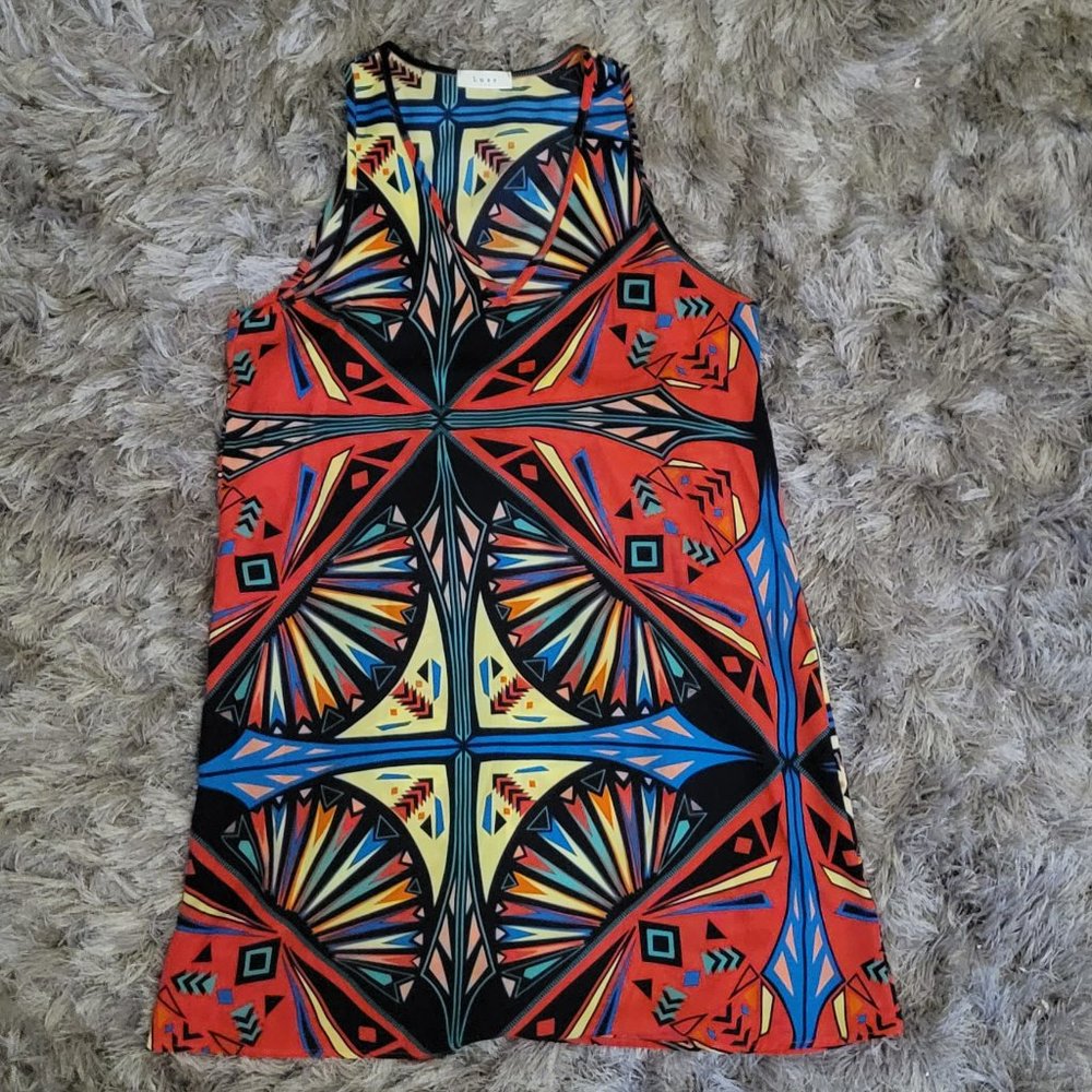 Cool Colorful Print Dress!